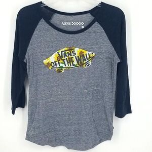 Vans Off The Wall Graphic 3/4 Sleeve T-shirt